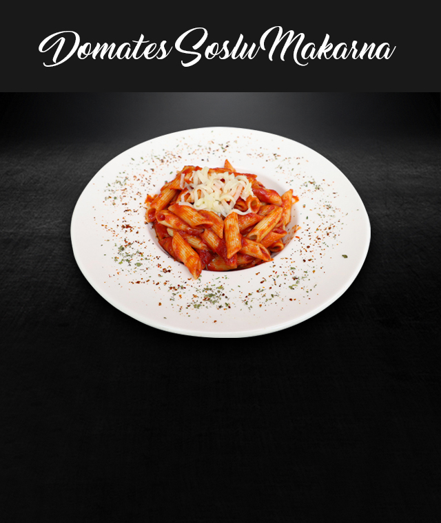 Domates Soslu Makarna