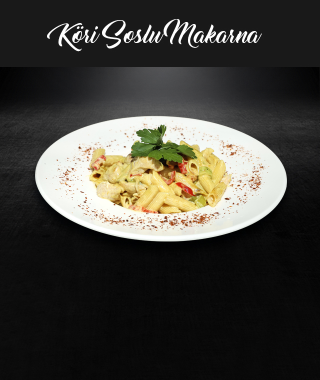 Köri Soslu Makarna